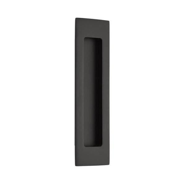 Patioplus 7 in. Modern Rectangular Flush Pull, Flat Black PA2667424